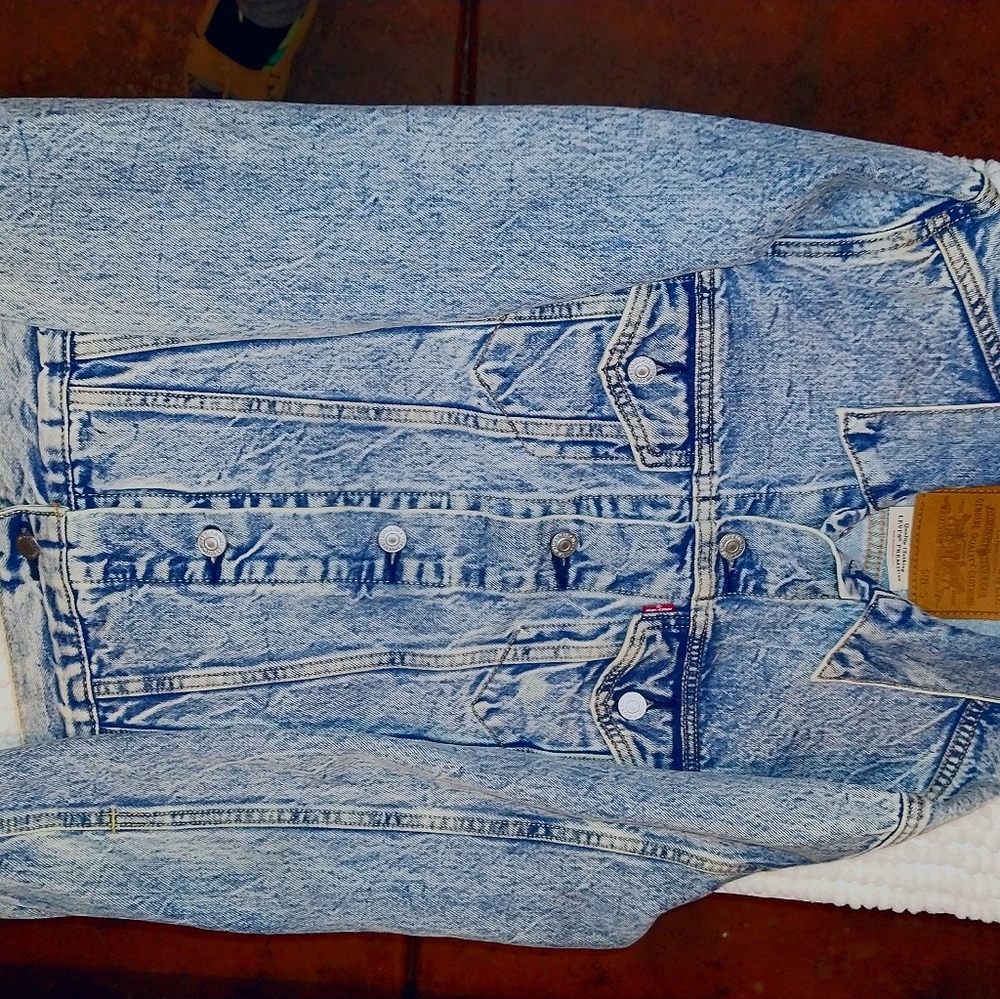 Levi's Blue Jean Truck driver Jacket